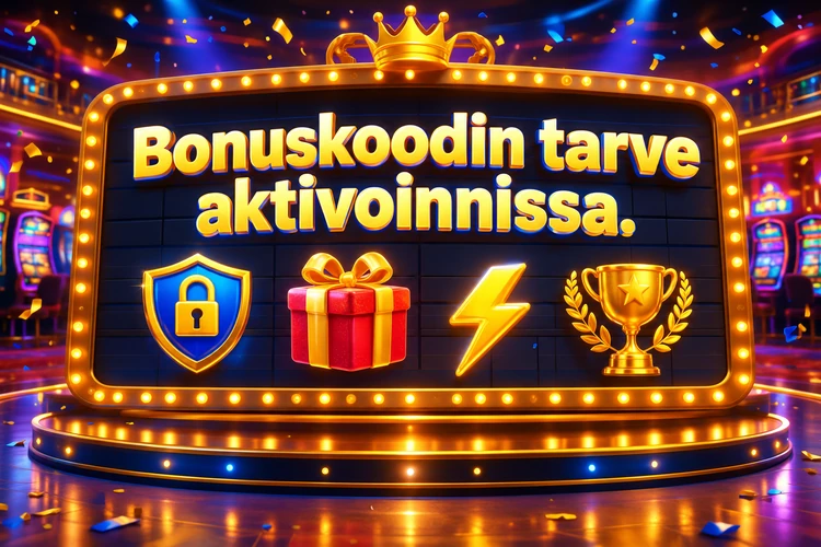 Bonuskoodin tarve aktivoinnissa