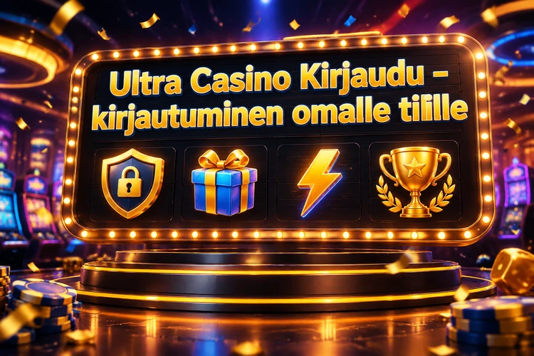 Ultra Casino Kirjaudu - kirjautuminen omalle tilille