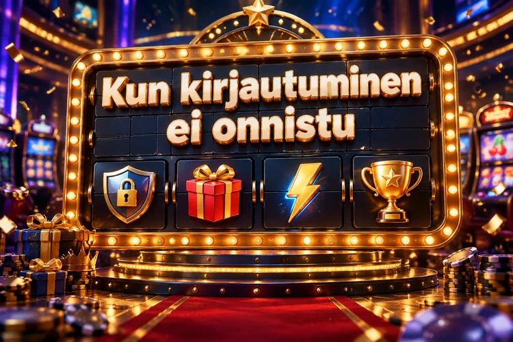 Kun kirjautuminen ei onnistu